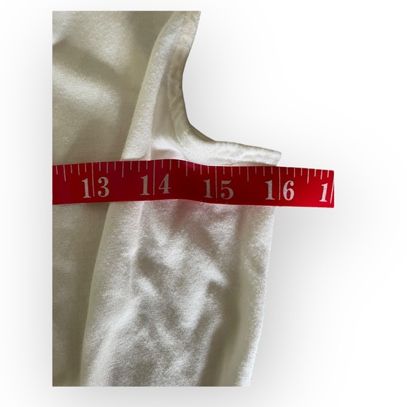 Banana Republic cream colored draped style tank top - Picture 6 of 8